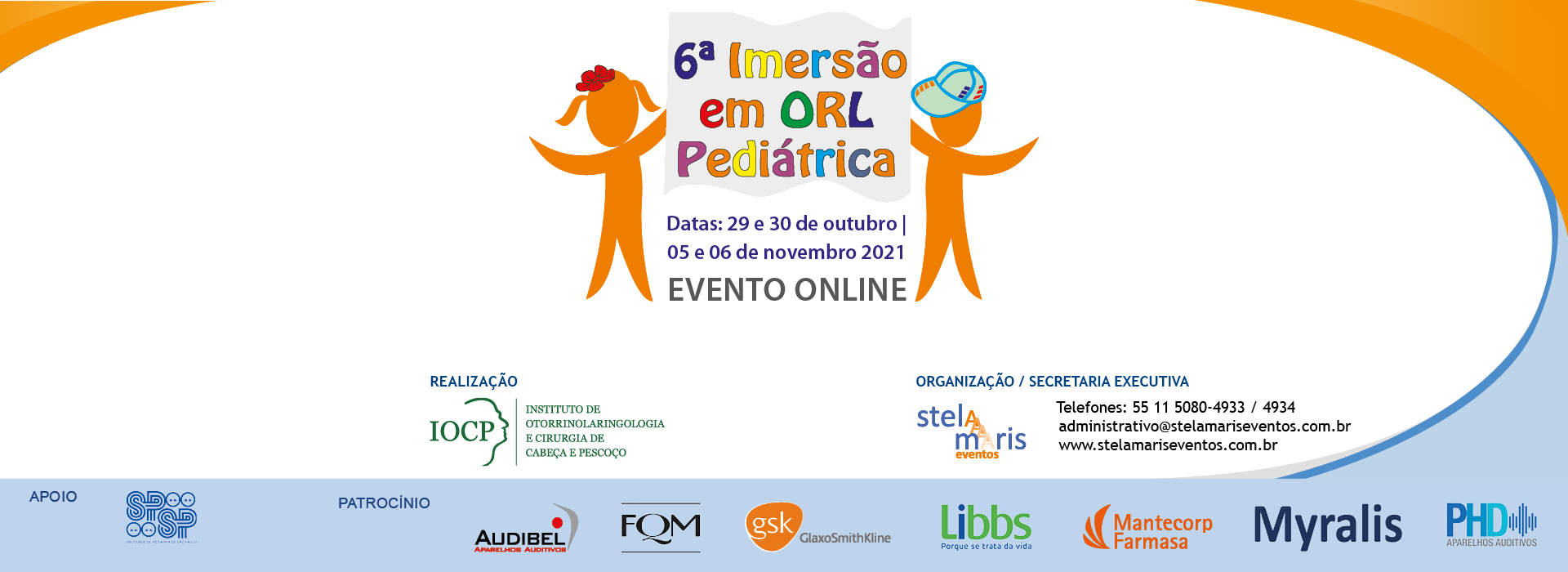 6ª IMERSÃO EM ORL PEDIÁTRICA